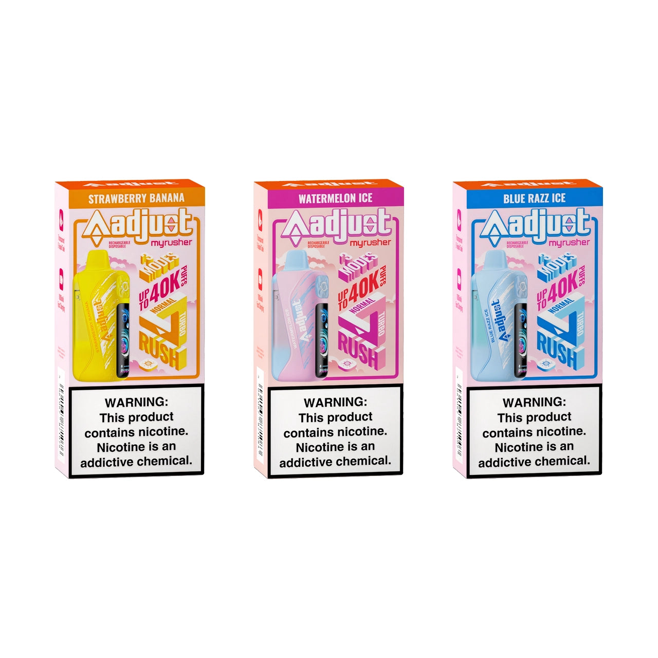 Adjust MyRusher 40K Disposable