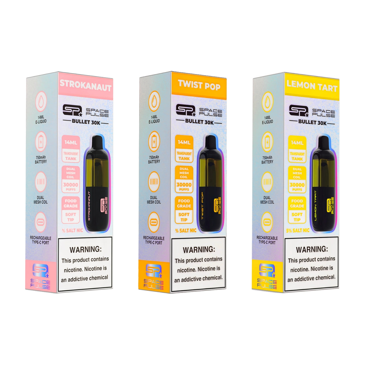 Space Pulse Bullet 30K Puffs Disposable Vape