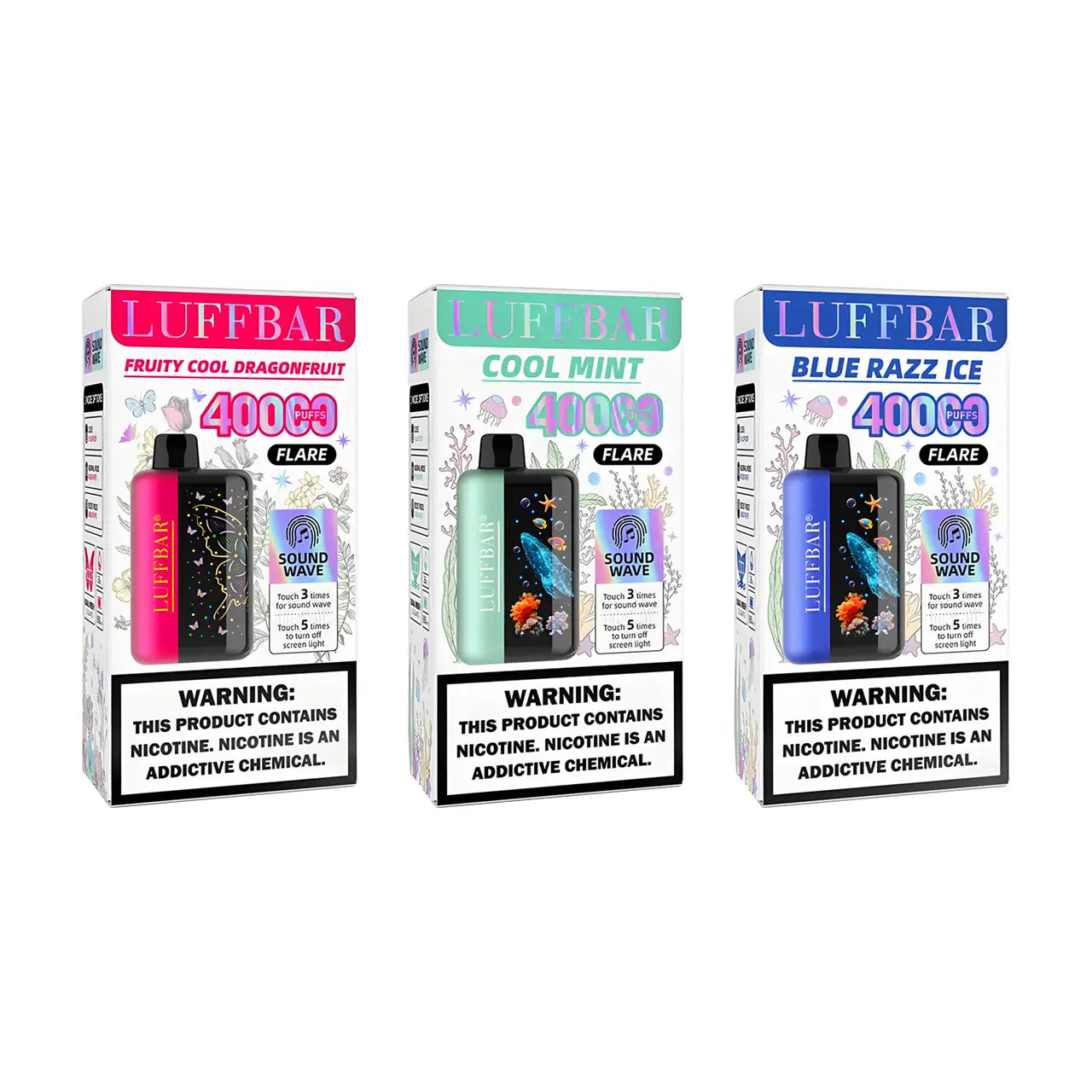 LUFFBAR Flare 40K Vape