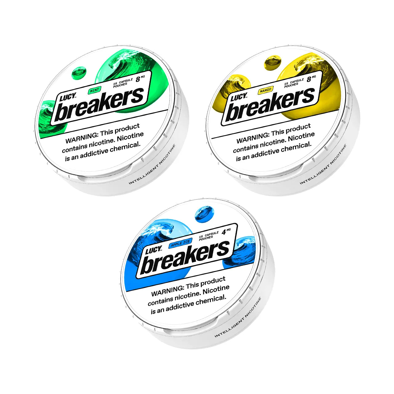 Lucy Breakers Flavored Nicotine Pouches