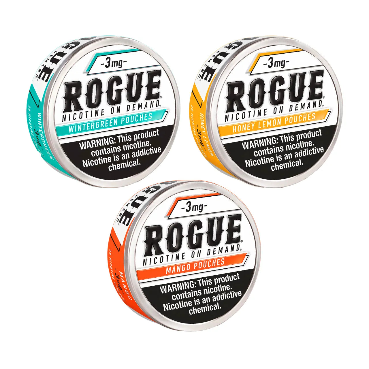 Rogue Flavored Nicotine Pouches