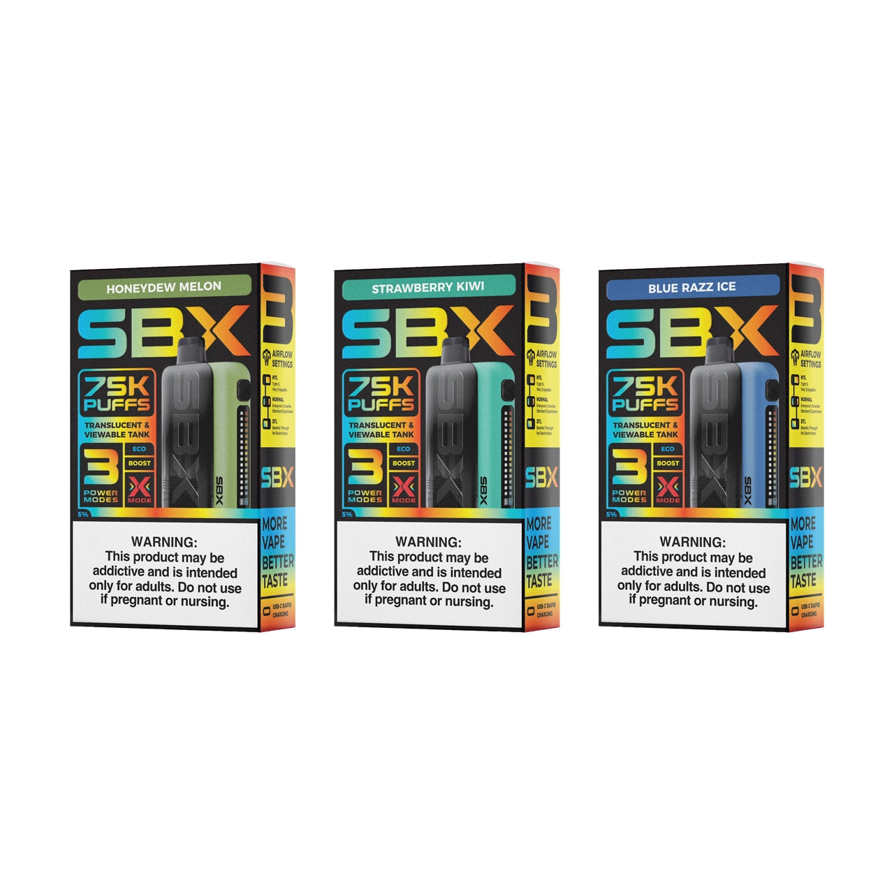 SBX 75K Puffs Disposable Vape