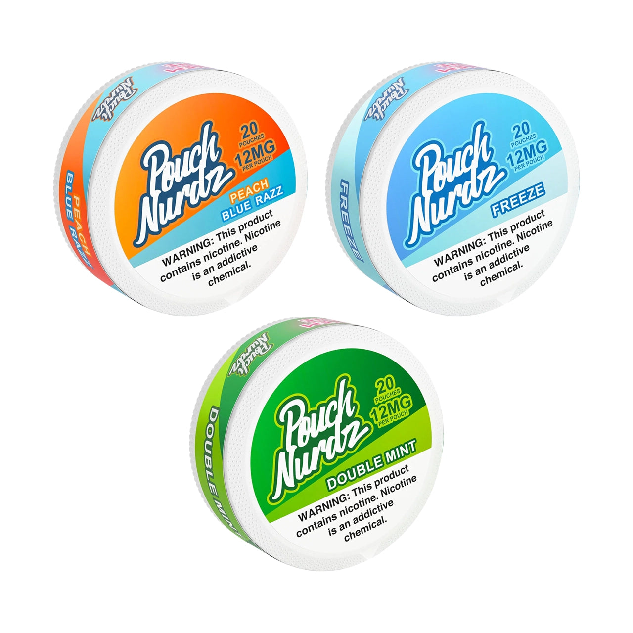 Pouch Nurdz Flavored Nicotine Pouches