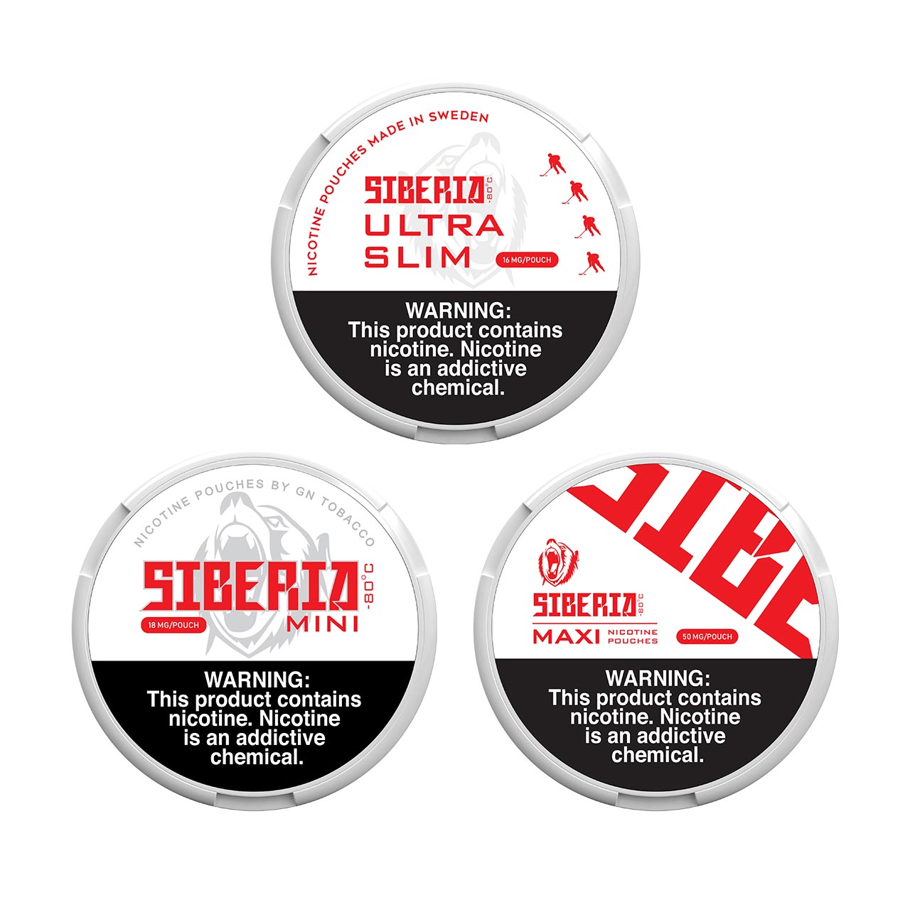 Siberia Flavored Nicotine Pouches