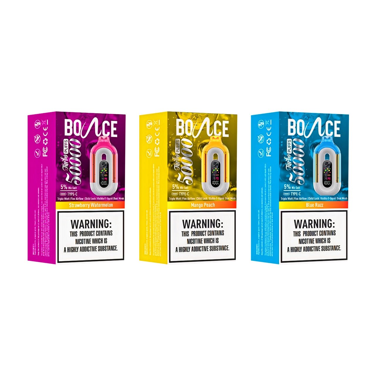 Turbo 50000 Puffs Disposable by Bounce