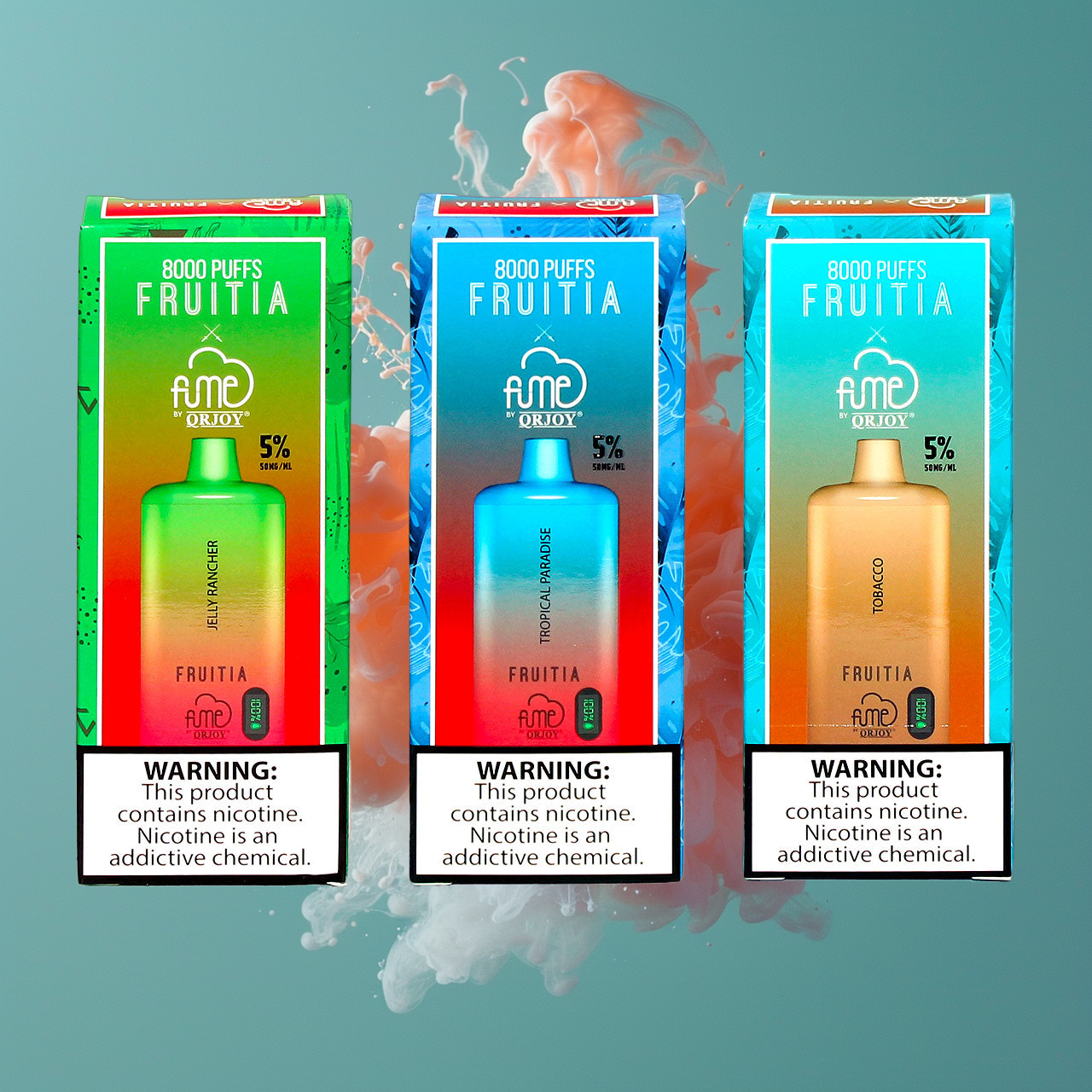 Fruitia x Fume 8000 Puffs