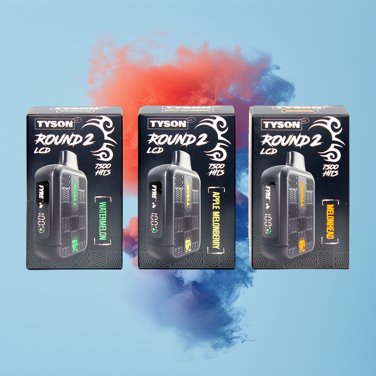 tyson round 2 - 7500 hits