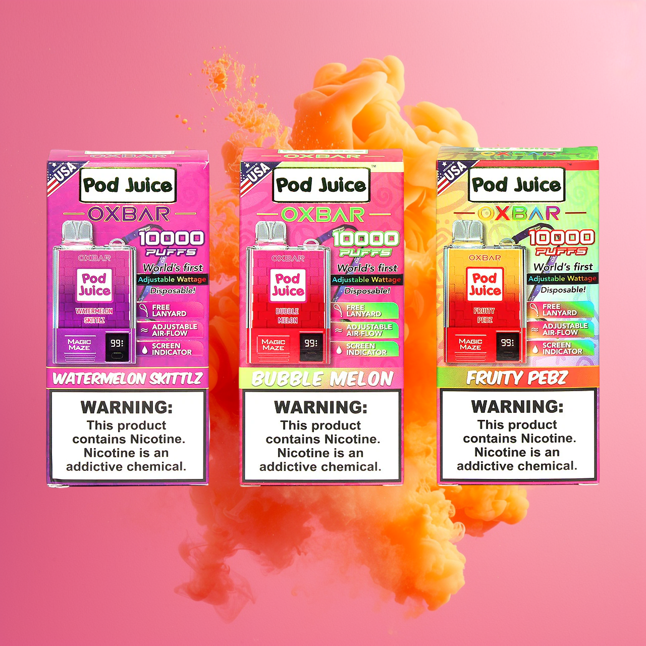 Pod Juice x OXBAR Magic Maze 10000 Vape