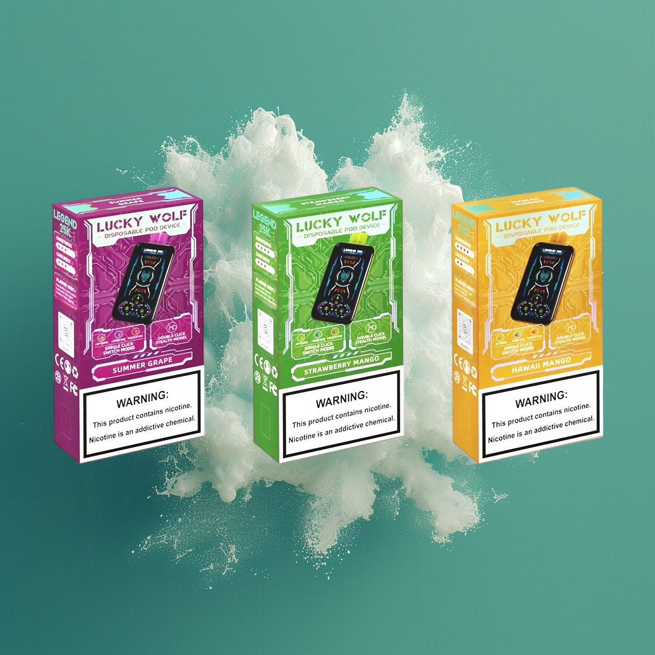 Lucky Wolf Legend 25K Vape