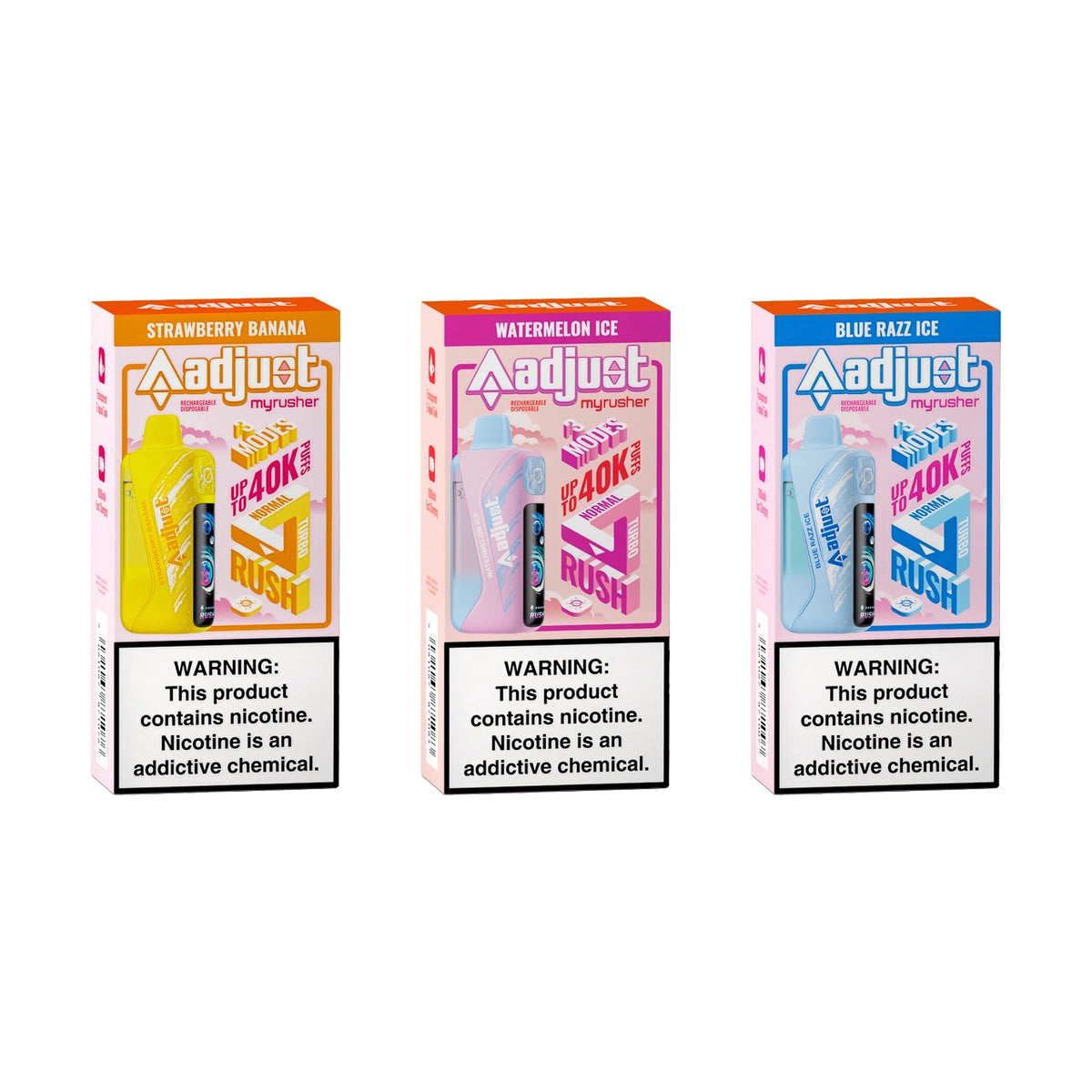 Adjust MyRusher 40K Disposable