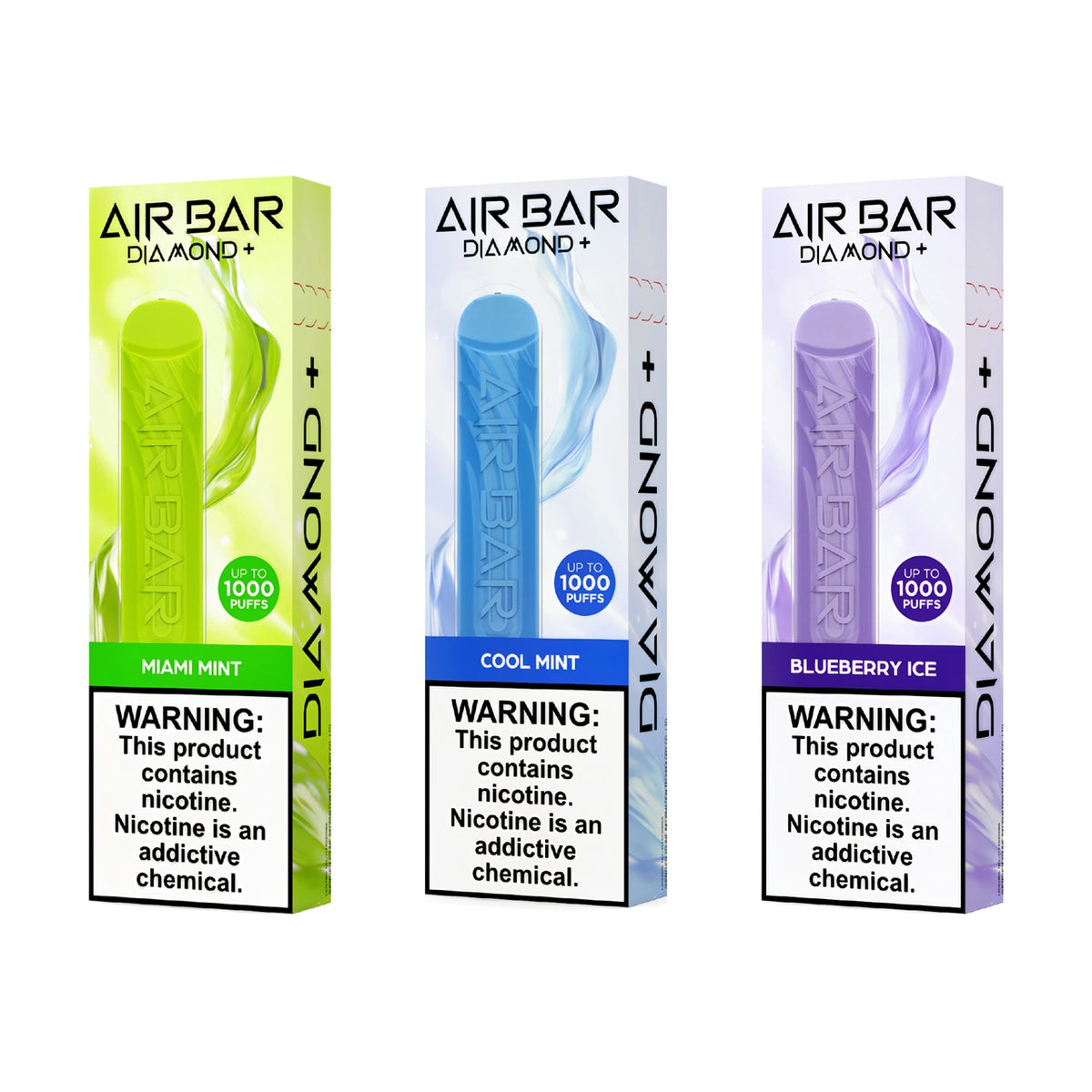 Air Bar Diamond+ 1K Puffs Disposable Vape