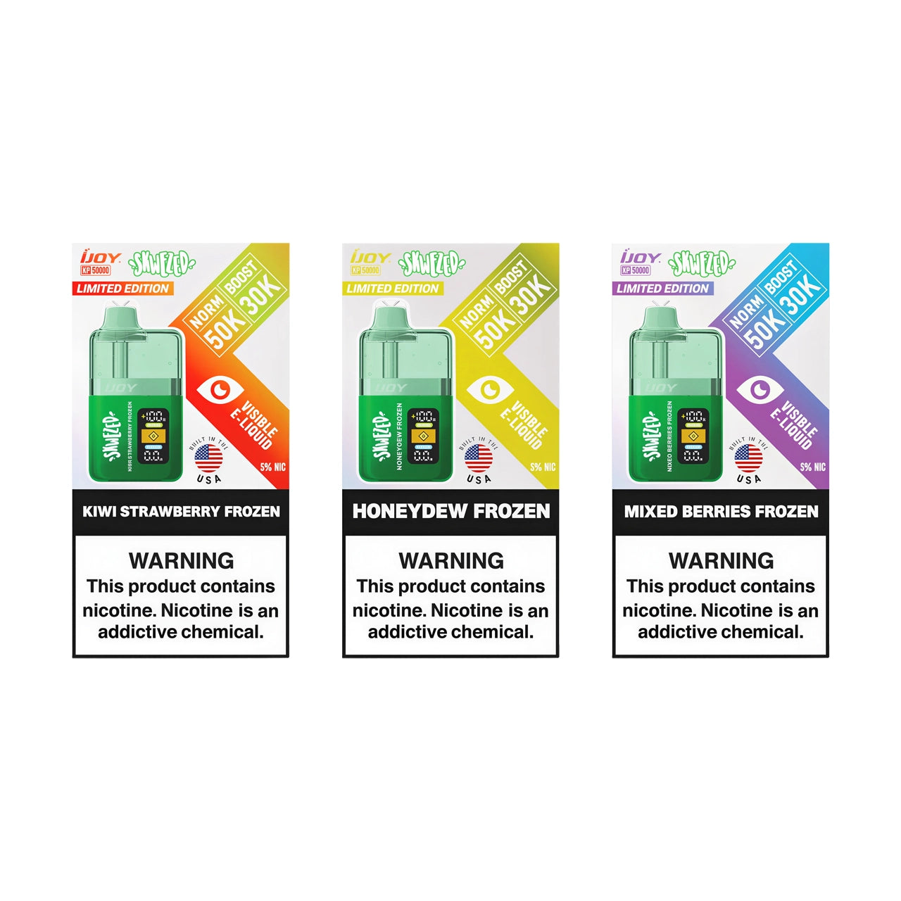 iJoy Skwezed x Bar XP 50000 Puffs Disposable