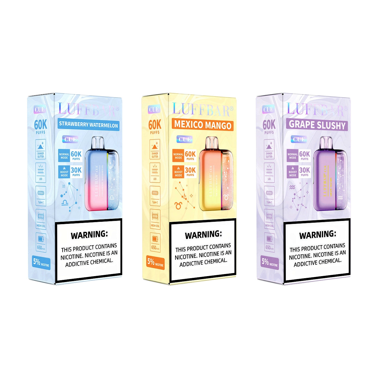 LUFFBAR CUE 60K Vape