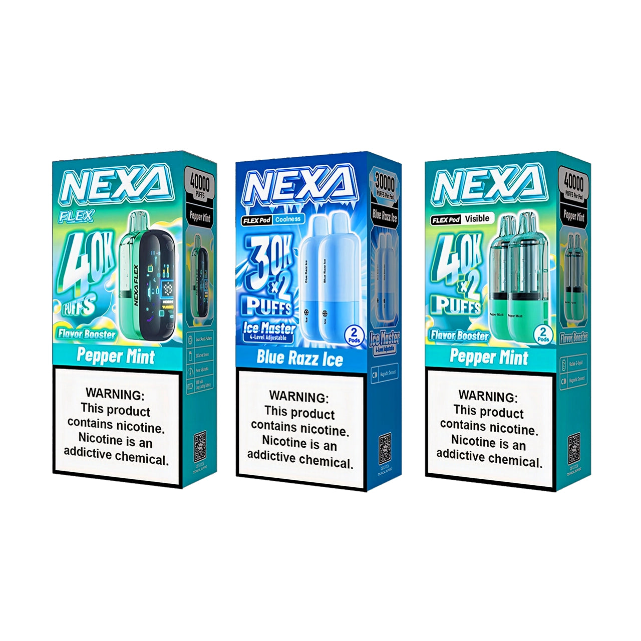 NEXA FLEX 30K & 30K Kit & Pod Disposable