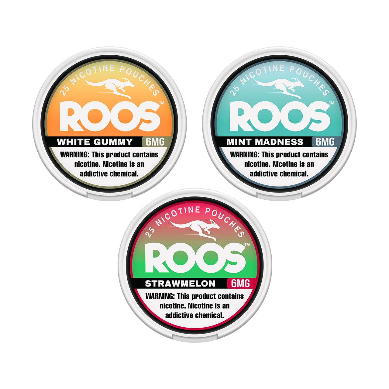 Roos Flavored Nicotine Pouches