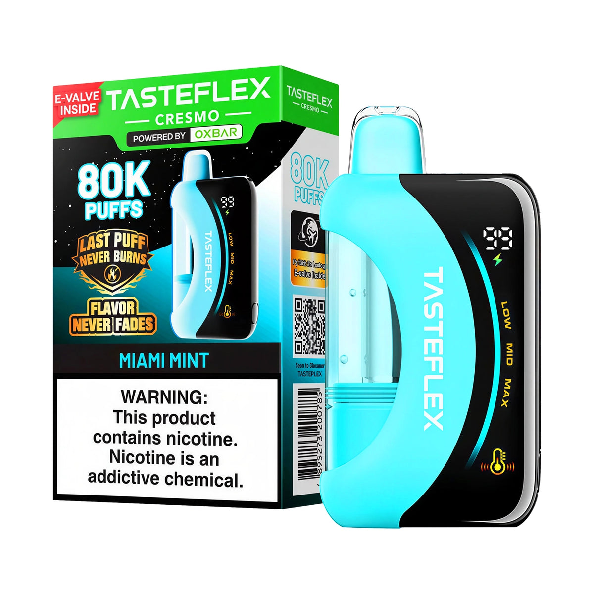 TasteFlex Cresmo Disposable 80000 Puffs