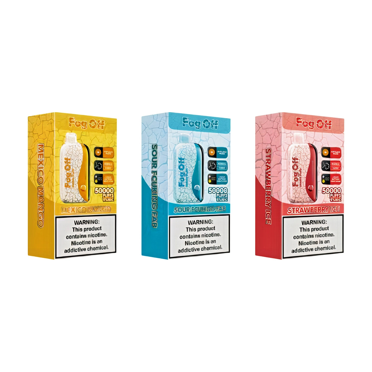 FOG OFF Sikary Cloud Zero 50K Puffs Disposable