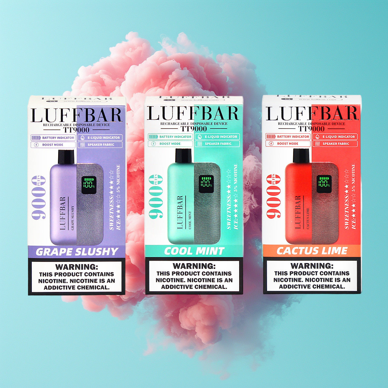 LUFFBAR TT9000 Vape