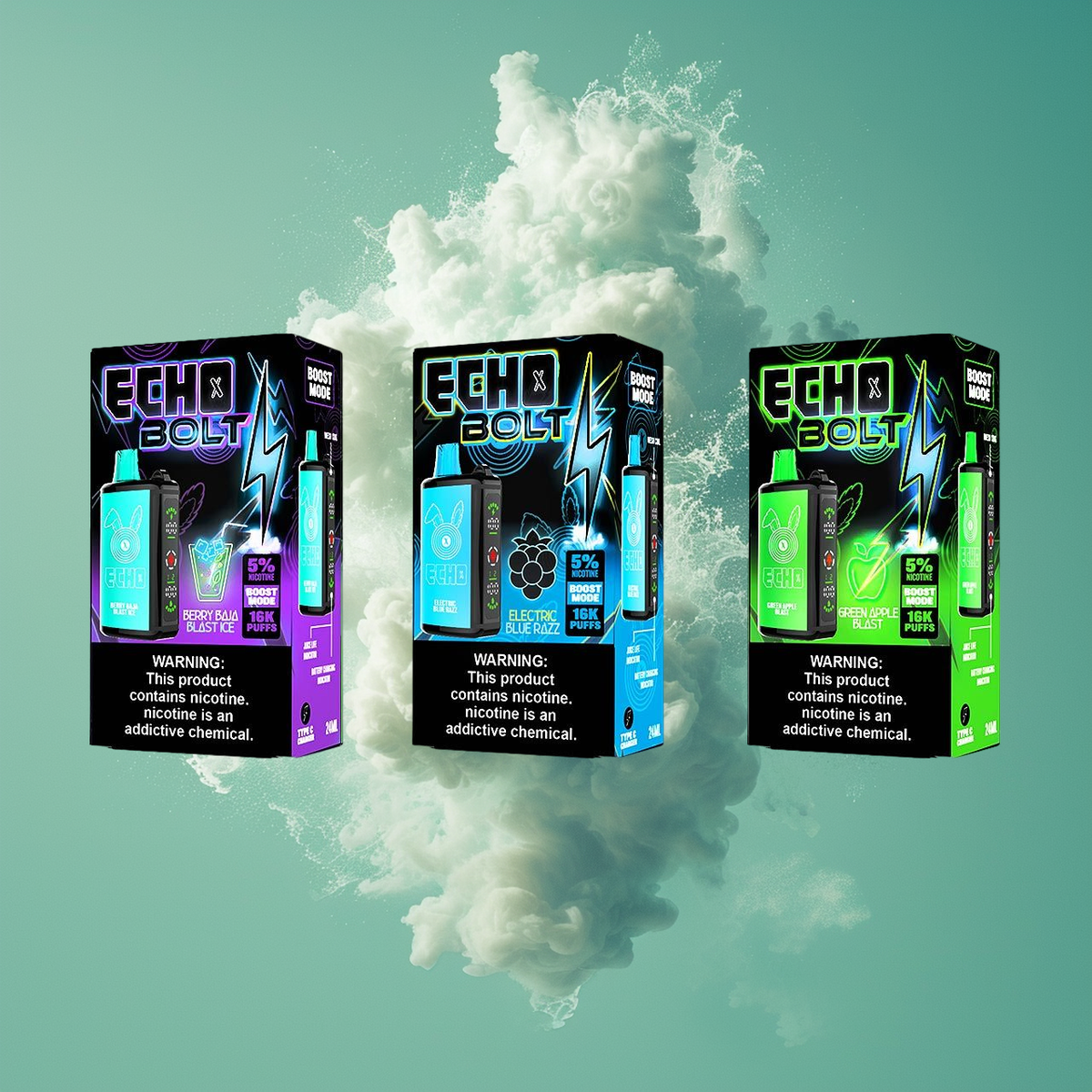 Echo Bolt 16000 Disposable Vape | Echo Bolt | 16000 puffs – EBcreate