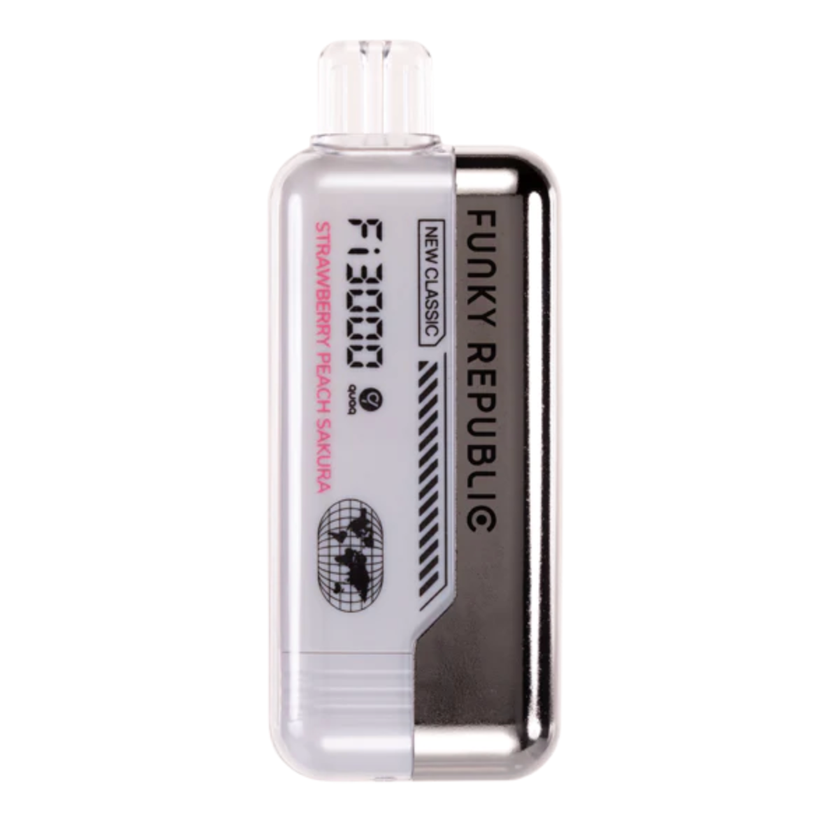 Strawberry Peach Sakura Funky Republic Fi3000 Vape